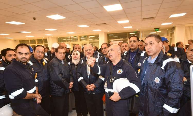 وزير البترول ووفد لجنة الطاقة بمجلس النواب