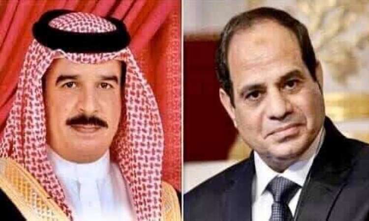 الرئيس السيسي يهنئ ملك البحرين