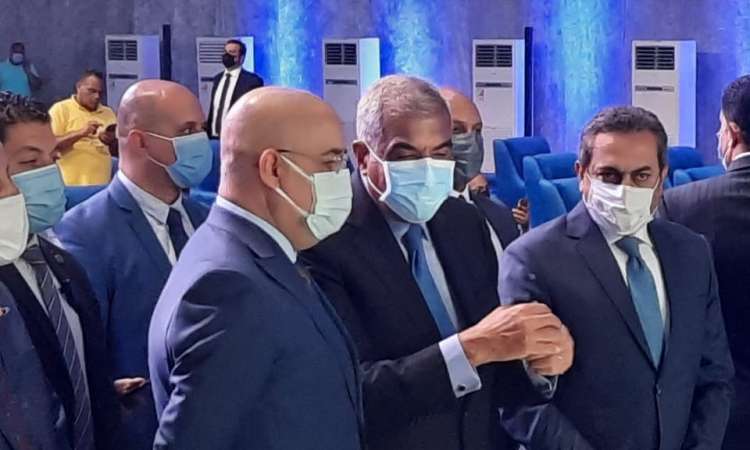 خلال افتتاح المشروع