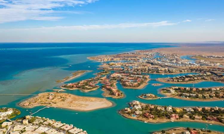 مدينة الجونة أحدى مدن أوراسكوم